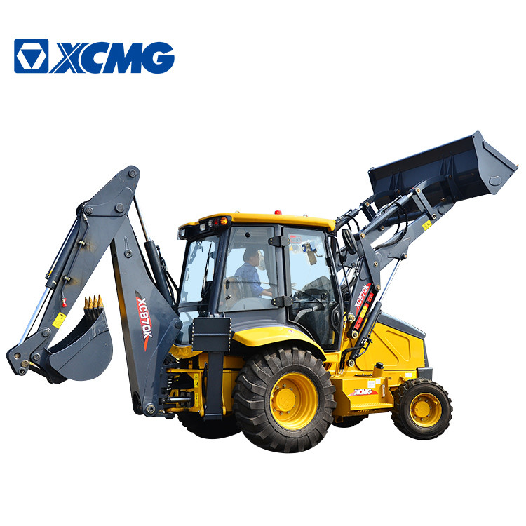 XCMG XC870K Farm Mini Tractor With Backhoe And Front End Loader