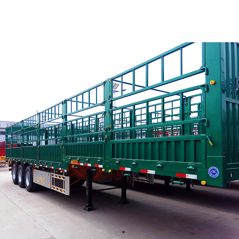 Tri - Axle 45 Tons Heavy Duty Semi Trailers For Warehouse / Store House