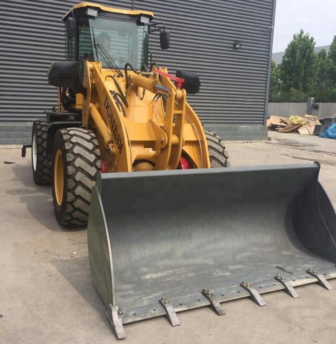 ZL936 3 Ton Wheel Loader With Grab Tree Bucket , Ripper , Rake Bucket