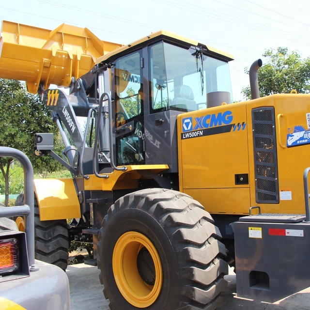 XCMG LW500FN 5 Ton Hydraulic Front Wheel Loader Max. Breakout Force 170kN