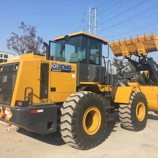 XCMG LW500FN 5 Ton Hydraulic Front Wheel Loader Max. Breakout Force 170kN