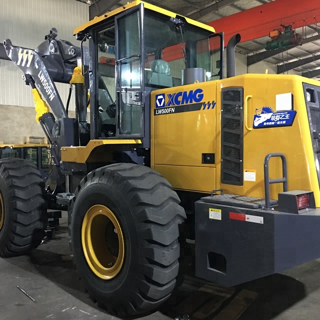 XCMG LW500FN 5 Ton Hydraulic Front Wheel Loader Max. Breakout Force 170kN