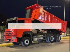 Used-HOWO 6X4 Dump Truck 371, 375 336 HP 10-Wheeler 30 Tons Tipper Truck Low Price
