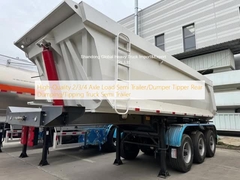 High-Quality 2/3/4 Axle  Load  Semi Trailer/Dumper Tipper Rear Dumping/Tipping Truck Semi Trailer 