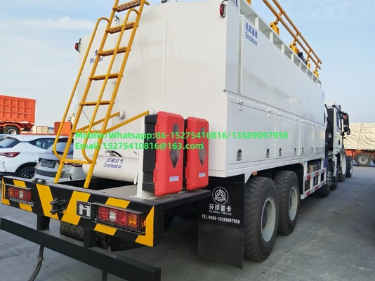 Multi-functional 15T 20T BCRH-20 ANFO on-site mixed emulsion Bulk Trucks mobile explosive Manufacturing Unit Mongolia Mines Blast MEMU MMU