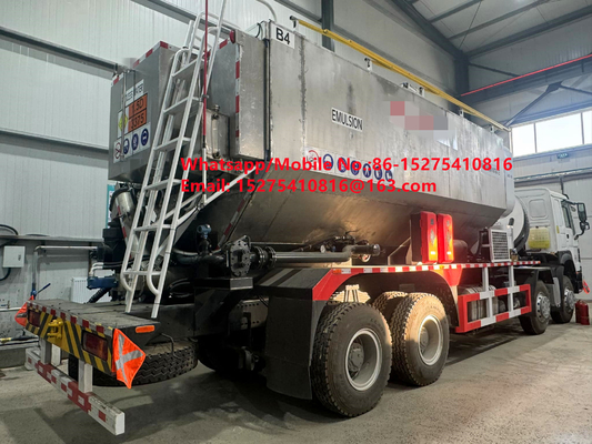 High efficiency charge capacity 15/20/25Ton Heavy Ammonium oil explosive Bulk Truck MMU MEMU For Mongolia DR CONGO PERU Ghana Mining Blasting