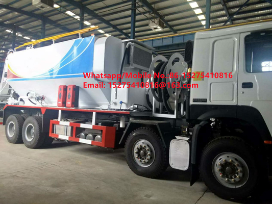 Ordinary High charge capacity Tread Bulk Trucks 15/20/25Ton Heavy Ammonium oil explosive ANFO Truck MMU MEMU For Mongolia DR CONGO PERU Ghana Mining Blasting With safety reliability