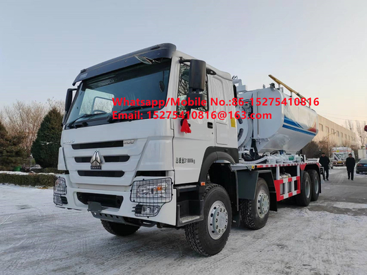 Ordinary High charge capacity Tread Bulk Trucks 15/20/25Ton Heavy Ammonium oil explosive ANFO Truck MMU MEMU For Mongolia DR CONGO PERU Ghana Mining Blasting With safety reliability