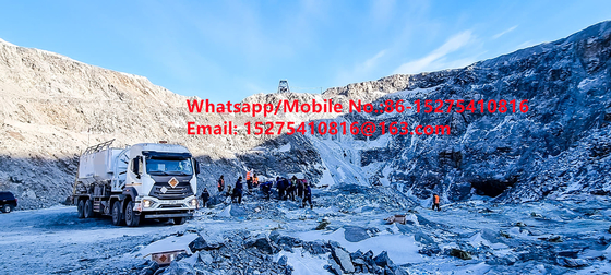 Safety reliability Tread Bulk Trucks 15/20/25Ton Heavy Ammonium oil explosive Emulsion ANFO Truck MMU MEMU For Mongolia DR CONGO PERU Ghana Mining Blasting