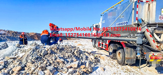 Fully Intelligent Safety reliability Tread Bulk Trucks 15/20/25Ton Heavy Ammonium oil explosive Emulsion ANFO Truck MMU MEMU For Mongolia DR CONGO PERU Ghana Mining Blasting