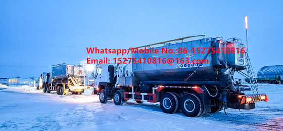 High strength stainless steel Safety reliability Tread Bulk Trucks 15/20/25Ton Heavy Ammonium oil explosive Emulsion ANFO Truck MMU MEMU For Mongolia DR CONGO PERU Ghana Mining Blasting BCLH/BCRH/BCZH