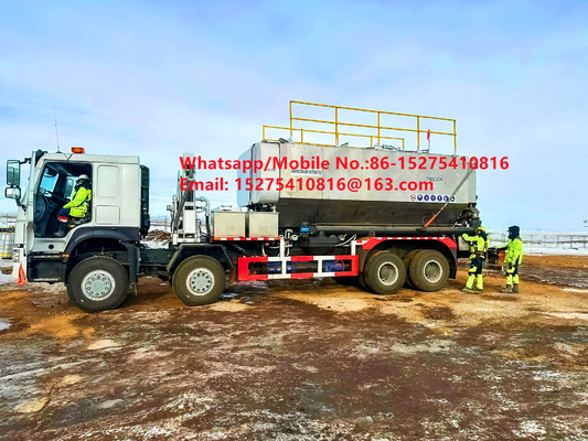 High strength stainless steel Safety reliability Tread Bulk Trucks 15/20/25Ton Heavy Ammonium oil explosive Emulsion ANFO Truck MMU MEMU For Mongolia DR CONGO PERU Ghana Mining Blasting BCLH/BCRH/BCZH