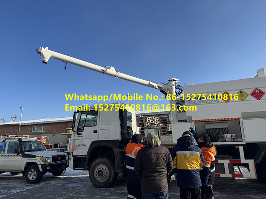 High Filling Efficiency HOWO 15/20/25T BCLH-20 Onsite mixed granular ammonium explosive ANFO Truck emulsion mobile explosive Manufacturing Unit Монголын уул уурхайн тэсэлгээний MEMU MMU BCLH/BCZH/BCRH