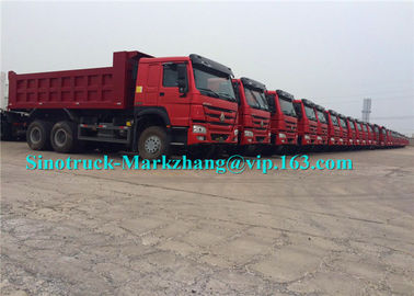 30 Cubic Meter 6x4 Tipper Truck , Automatic Transmission Dump Truck For Mining