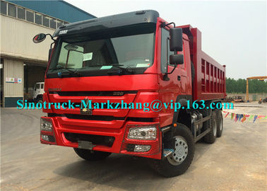 30 Cubic Meter 6x4 Tipper Truck , Automatic Transmission Dump Truck For Mining