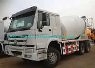 Whilte Truck Mounted Cement Mixer Machine Concrete Mixer Vehicle Eaton Motor