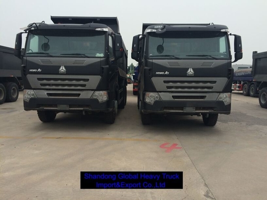 Heavy Duty 6x4 Diesel Cargo Truck 40T Load Capacity ABS Brake System