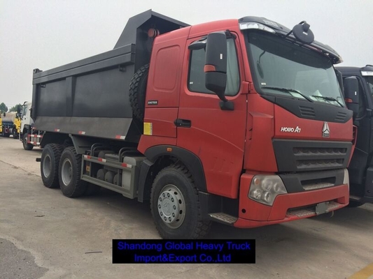 Heavy Duty 6x4 Diesel Cargo Truck 40T Load Capacity ABS Brake System