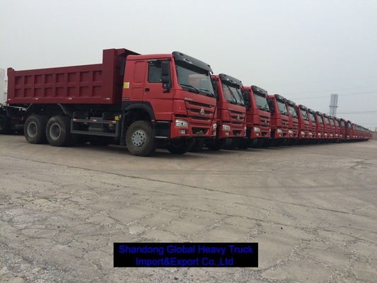 Heavy Duty 6x4 Diesel Cargo Truck 40T Load Capacity ABS Brake System
