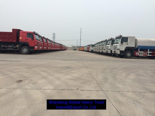 Heavy Duty 6x4 Diesel Cargo Truck 40T Load Capacity ABS Brake System