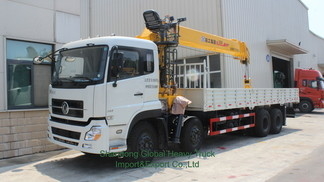 China Brand Factory Heavy Duty  Boom Truck Mounted Mobile Crane