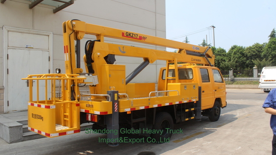 Brand New 6X4 HOWO Flatbed Truck Mounted Crane Telescopic Boom Truck