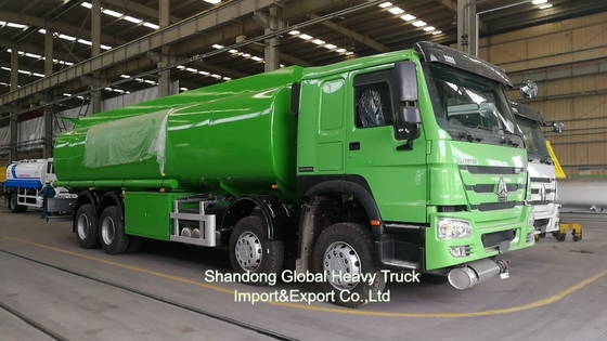 Sinotruk HOWO 8*4  Fuel Tank Truck 12 Wheels Oil Tanker 30000L Dispenser Truck
