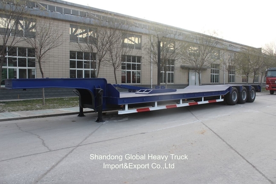 China Manufacture New 3 Axle 20FT 40FT Container Trailer Flatbed Truck Trailer