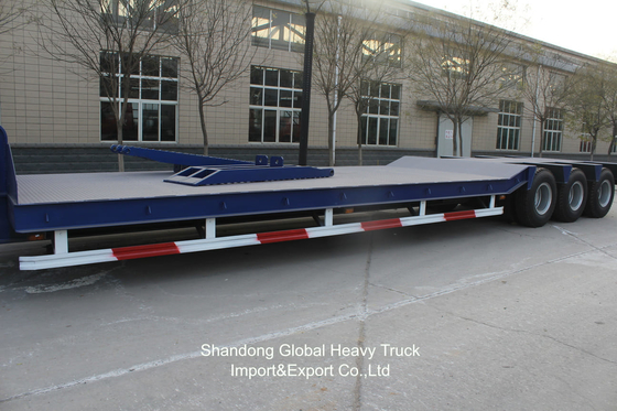 Chassis 60 Ton 3 Axles 2 AXLES Lowboy Lowbed Low Bed Semi Trailers