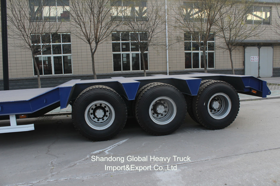Chassis 60 Ton 3 Axles 2 AXLES Lowboy Lowbed Low Bed Semi Trailers