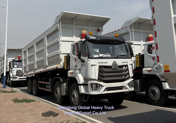 Chinese Sinotruck Howo 400hp Tipper 8x4 Mini  60 Ton Canter new Dump Truck