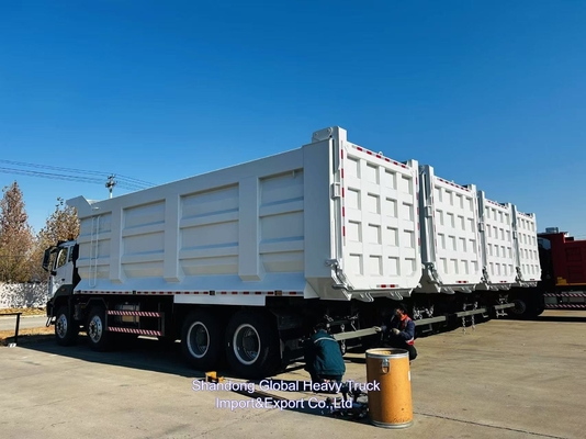 Chinese Sinotruck Howo 400hp Tipper 8x4 Mini  60 Ton Canter new Dump Truck