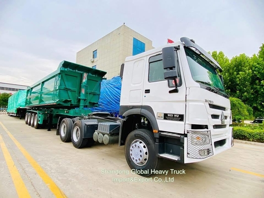 Sinotruk HOWO New / Used 371HP Euro 2 6X4 Rhd Right Hand Drive Lorry Trailer Head Tractor Truck