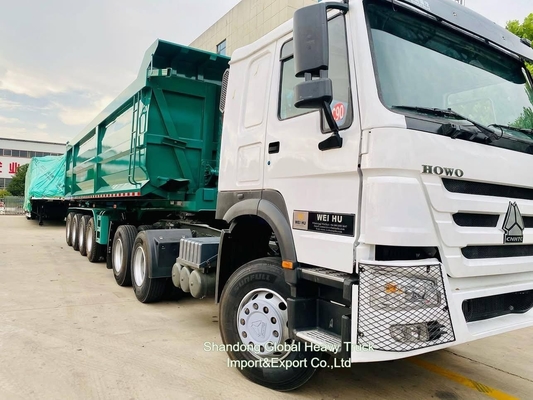 10 Wheel 6X4 40t Sinotruk HOWO Container Cargo Trailer Tractor Head Truck