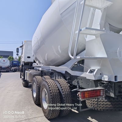 Mixing Mixer 10 Wheels HOWO 6X4 8cbm 9cbm 371HP Concrete Mixer Truck