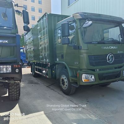 Sinotruk HOWO 4×2 Drive Cargo Truck with 210 hp Engine and Aluminum Alloy Corrugated Plate Box Truck