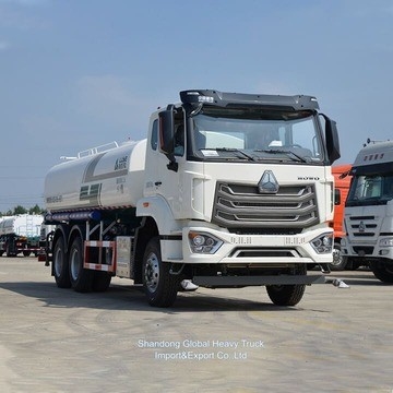 Sinotruk HOWO 6X4 Water Tanker Truck 18000L 20000L 20tons Water Spraying Sprinkler Tanker Truck