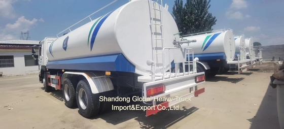 Diesel Engine Sinotruck HOWO 6X4 336HP HOWO 10 Tyres 20000 Litres Sprinkler Water Tank Truck