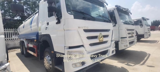 Diesel Engine Sinotruck HOWO 6X4 336HP HOWO 10 Tyres 20000 Litres Sprinkler Water Tank Truck