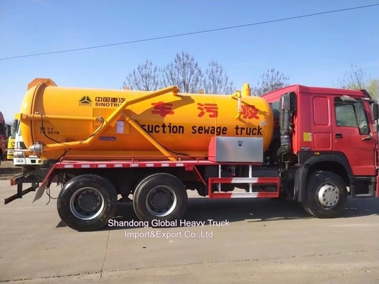 Dongfeng 6*4 High Condition 290HP  Vacuum Sewage Suction Tanker Truck  Sewage Suction Truck