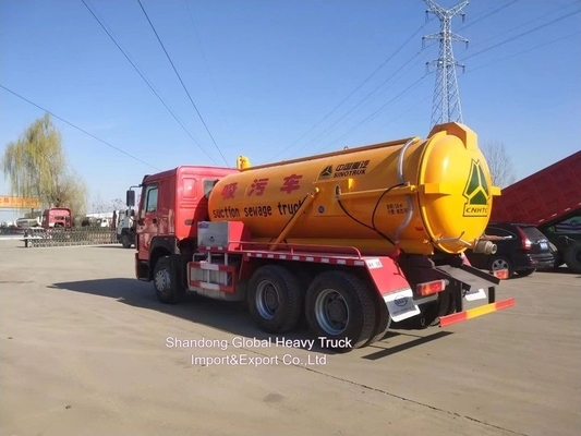 Dongfeng 6X4 18cbm 18tons Vacuum Sewage Suction Tanker Truck Vacuum Sewage Suction Truck