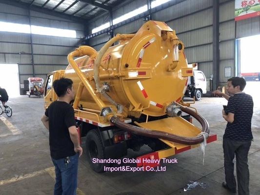 Dongfeng HOWO 4×2 Sewage Suction Truck with 12m3 Tank Capacity and 190HP Engine for Efficient Sludge Removal