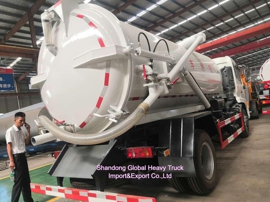 New HOWO Sewage Suction Truck 12000liters Combination Vacuum Jetter Truck for Sale