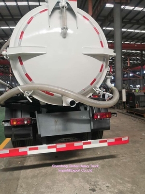 New HOWO Sewage Suction Truck 12000liters Combination Vacuum Jetter Truck for Sale