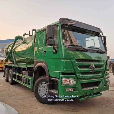 Sinotruk 371HP 18000L Vacuum Sewage Suction Tanker Truck Factory Price
