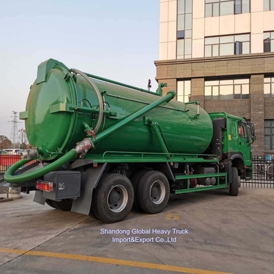 Sinotruk 371HP 18000L Vacuum Sewage Suction Tanker Truck Factory Price