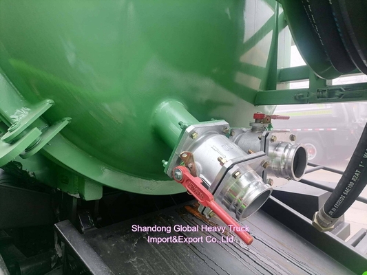 Factory price 8*4 380hp Sewage Suction Truck Dongfeng Chassis 18000L Tank