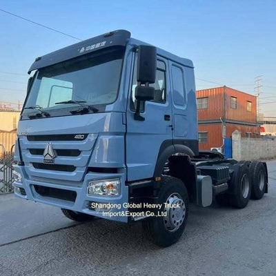 371HP And 420HP Sinotruck HOWO A7 6X4 Tractor Trucks with 12.00R20 Tires