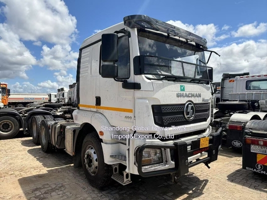 6X4 Left Drive or Right Hand Drive 380HP Shacman F3000 Tractor Trailer Used Tractor Head Truck