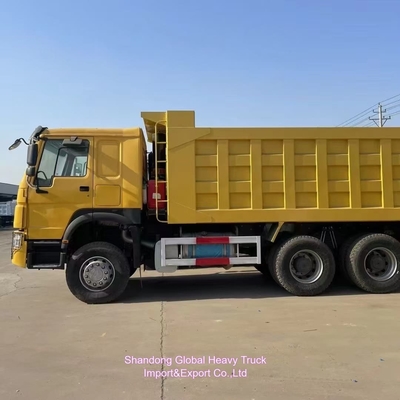 High Quality Used Tipper Truck HOWO 375 Dump Truck 6*4 Manual Transmission Type